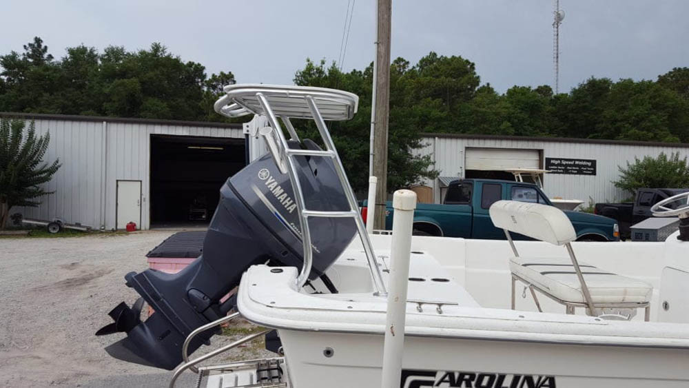 Poling Platform For A Carolina Skiff Boat - Custom Built