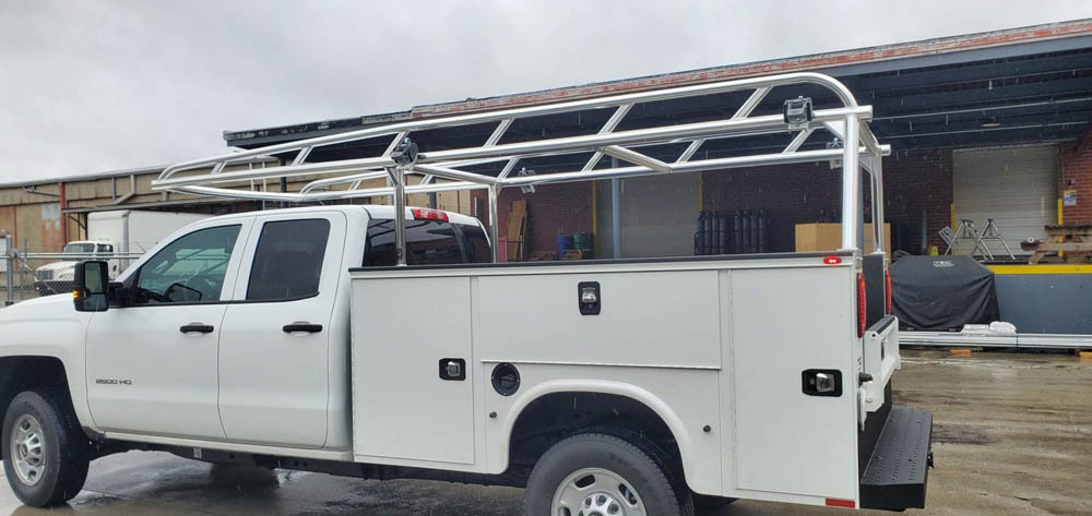 Aluminum Ladder Rack for Knapheide Service Body