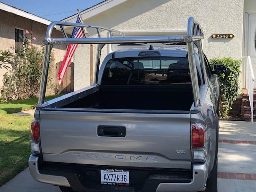 Aluminum Ladder Rack for Tacoma Pickup Truck - Ryder Racks