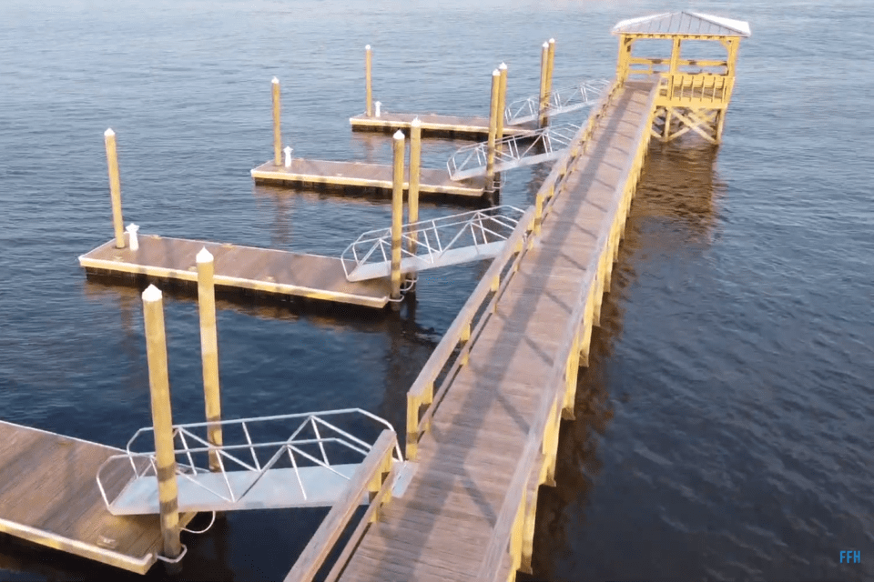 Aluminum Dock Gangways Provided For Wilmington, NC