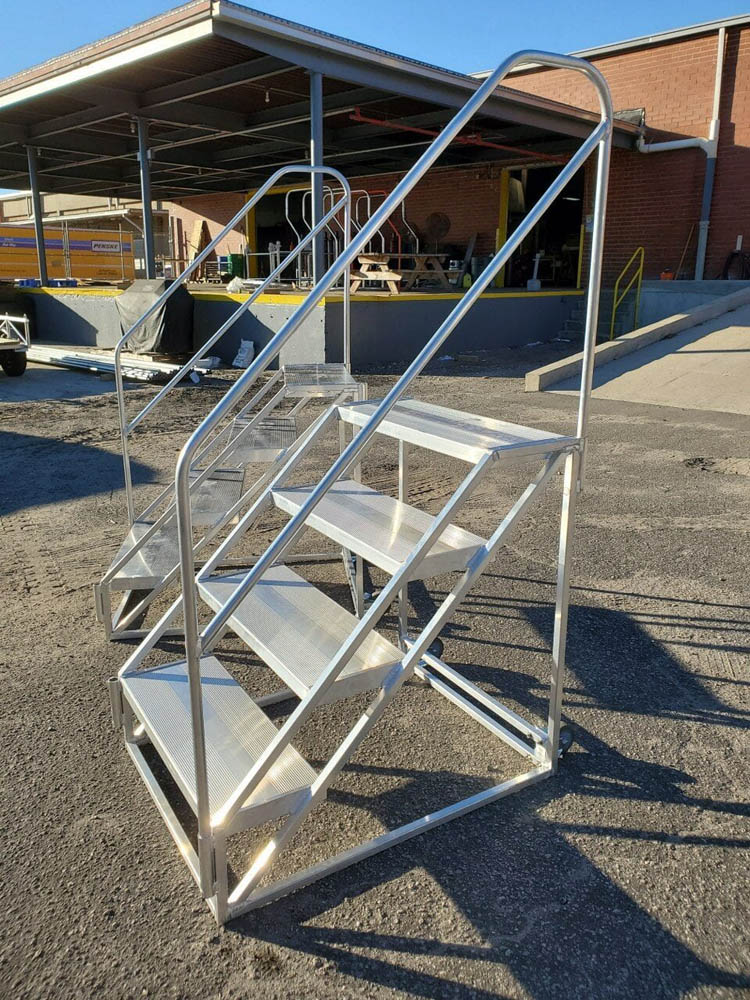 Aluminum Boat Show Stairs - Steps For Boat Shows