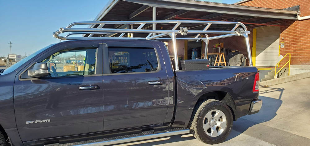 Ladder Rack For Ram Truck - Custom Aluminum Truck Rack