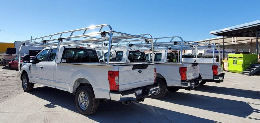 Bumper To Bumper Truck Racks - Custom Racks For Truck Fleet