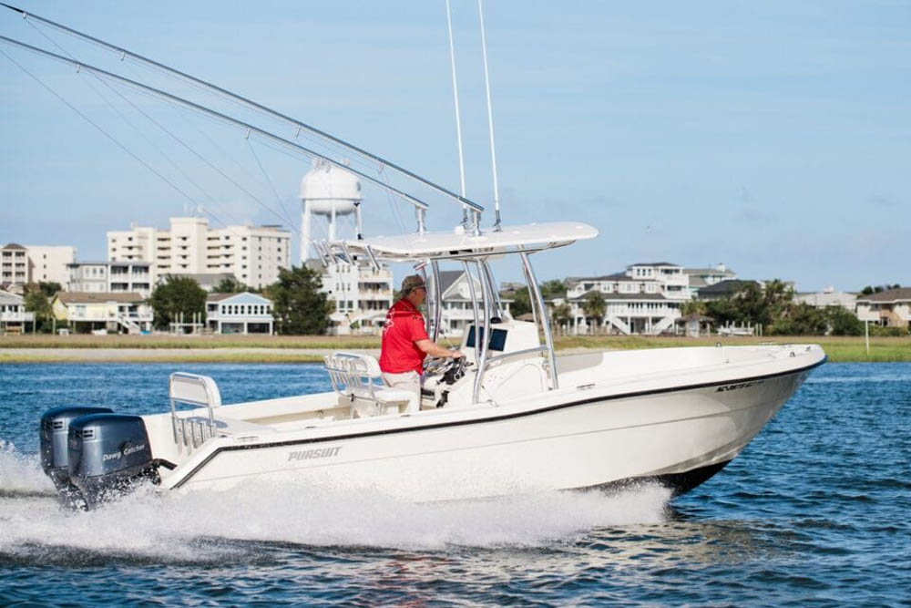 Pursuit Boat Hardtop - Custom Hardtop For Center Console Boat