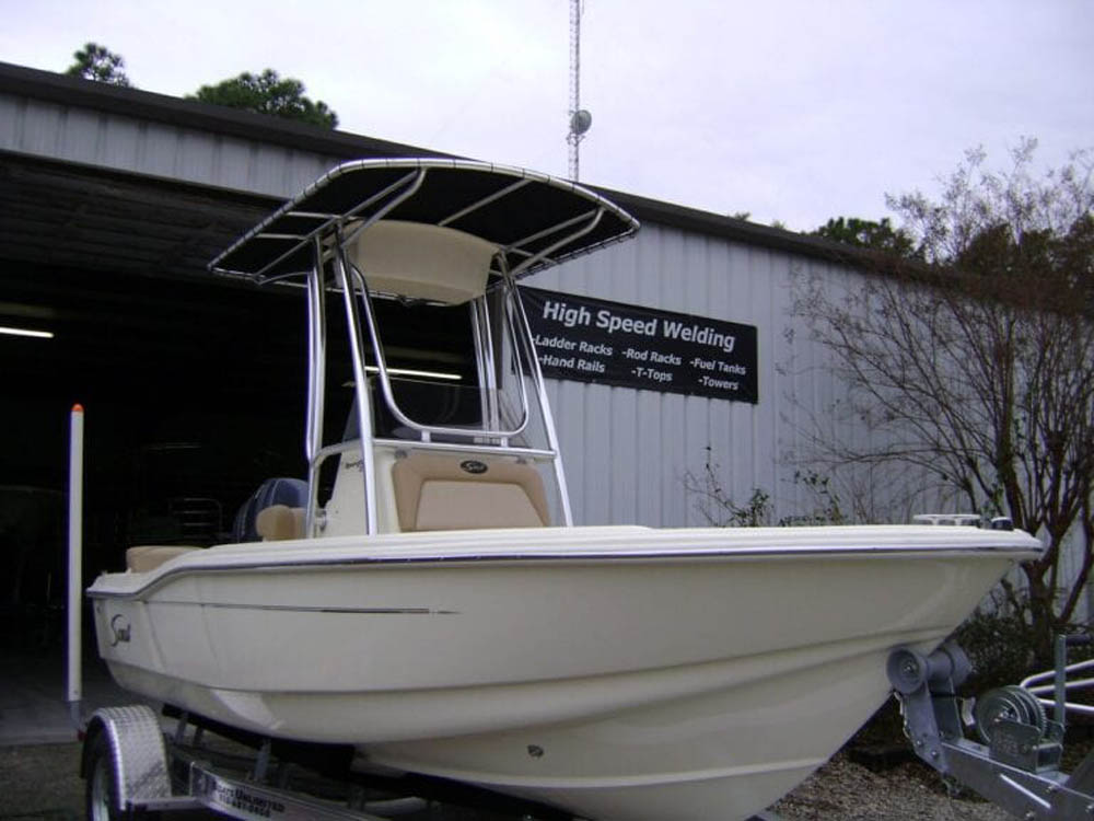 T Top For Scout Boat - Custom Boat T Tops For Scouts