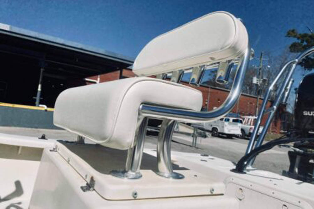 Leaning Posts for Boats - Custom Boat Seats - High Speed Welding